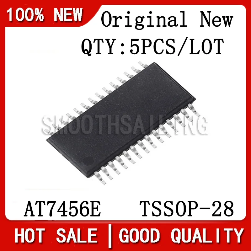 

10 шт./партия, новый оригинальный набор микросхем AT7456 AT7456E TSSOP-28