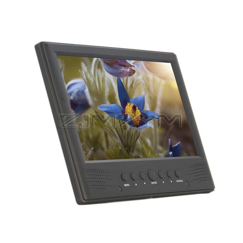 DVB-T2 Portable TV ATSC 9 inch Digital and Analog Television Front Speaker Mini Small Car TV Support USB TF card FM