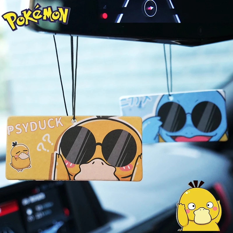 Pokemon Car Air Freshener Pokemon Cute Psyduck Pokemon Psyduck Toys