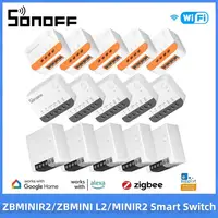 SONOFF MINI R2 / ZBMINIR2 / ZBMINI-L2 Voice Control MINI Switch Zigbee / WiFi Smart Switch Work With Alexa eWelink Google Home 1