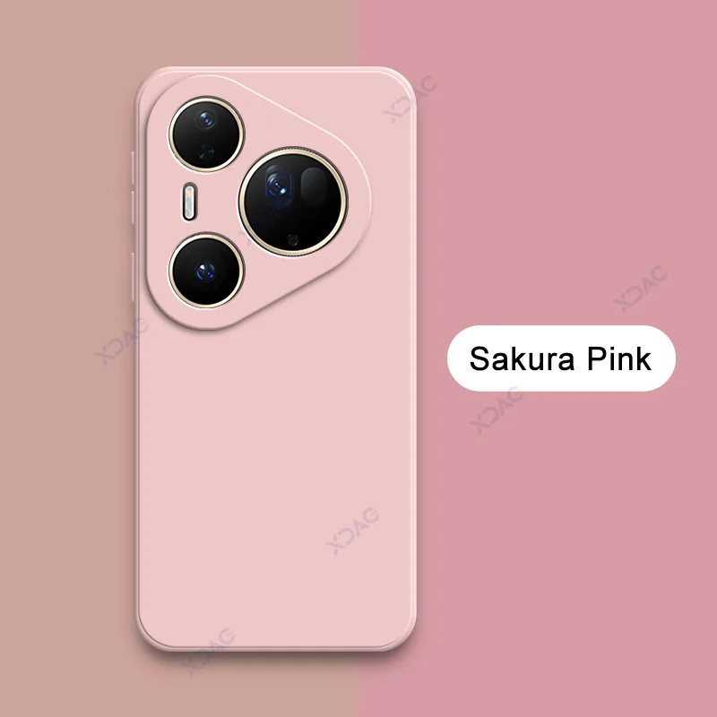 Premium Liquid Silicone Armor Case - Luxury Soft Square Design with Advanced Lens Protection