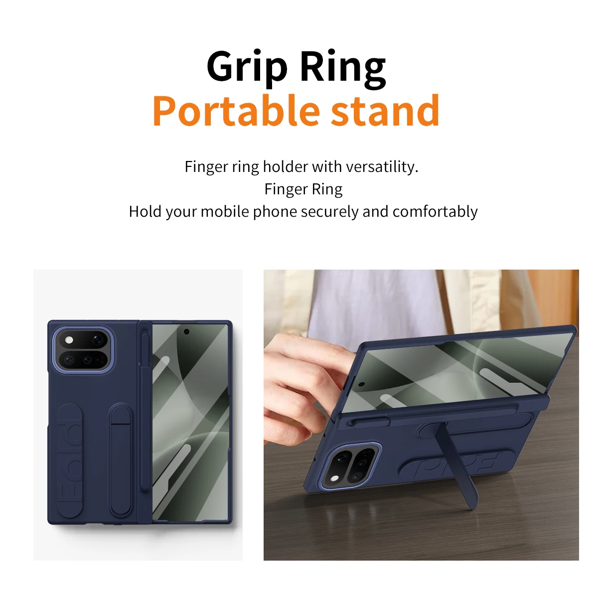 Full Protection Shockproof Case with Pen Slot, Wristband, Screen Protector, and Stand