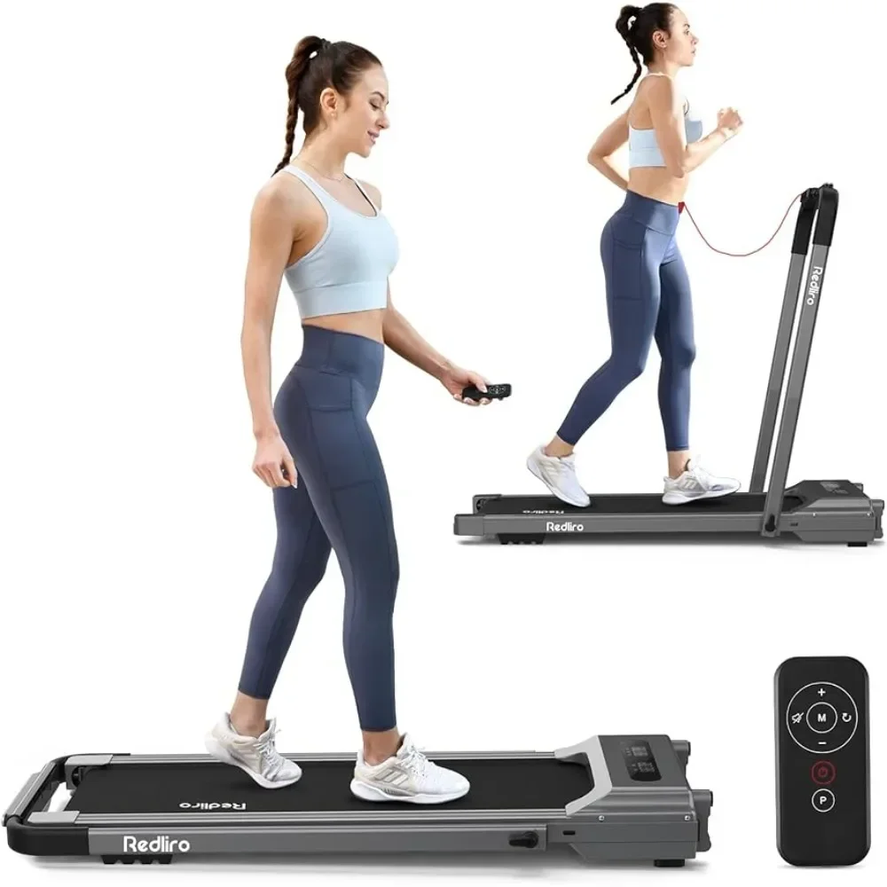 

Under Desk Treadmill 2 in 1 Walking Pad, Portable, Folding, Electric, Motorized, Walking and Jogging Machine with Freight free