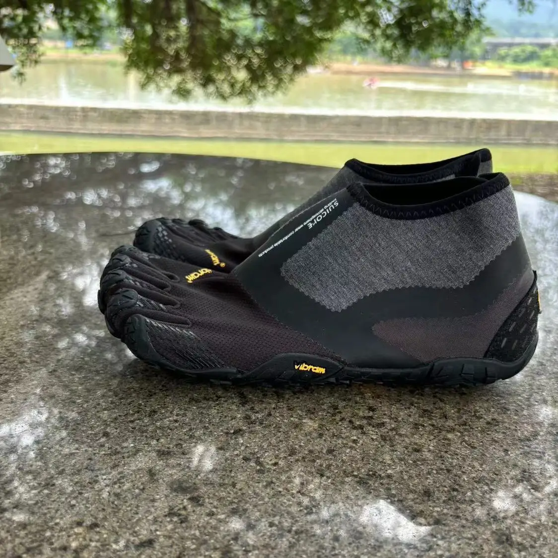 Sports Shock Absorption Anti-slip Shoes Mens Womens Indoor Yoga Training Fitness Five Fingers Shoes Deep Squat Beach Running Fit
