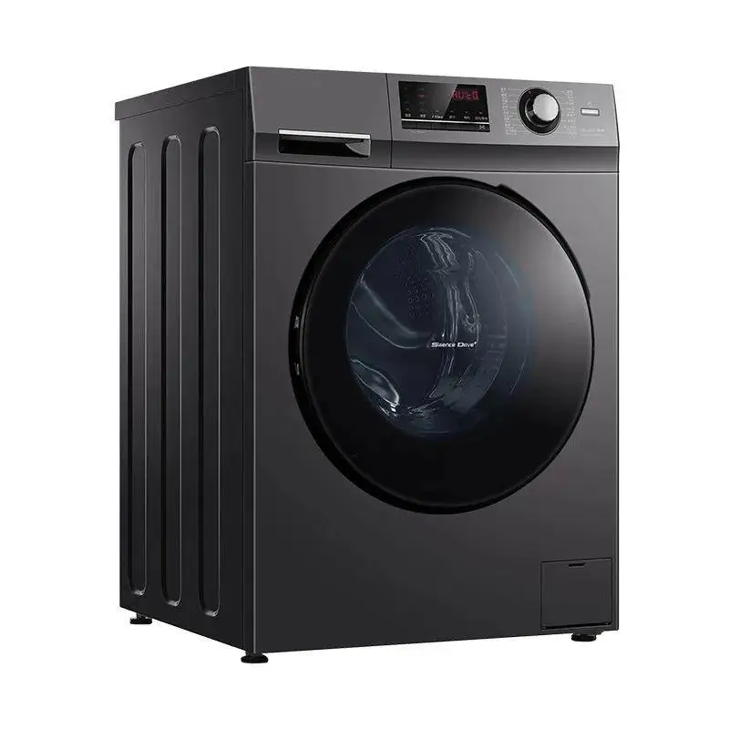 

large capacity intelligent 10kg variable frequency full automatic front load washing machine with hot dry 2 in 1