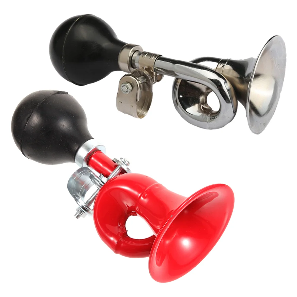 

2pcs Bicycles Handlebar Horn Reusable Bugle Horn Convenient Bike Horn Retro Bike Horn Bike Accessory