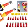 22 PCS/Set Stainless Steel Caulk Nozzle Applicator Glue Silicone Sealant Finishing Tool Caulking Nozzle for Kitchen Bathroom 3