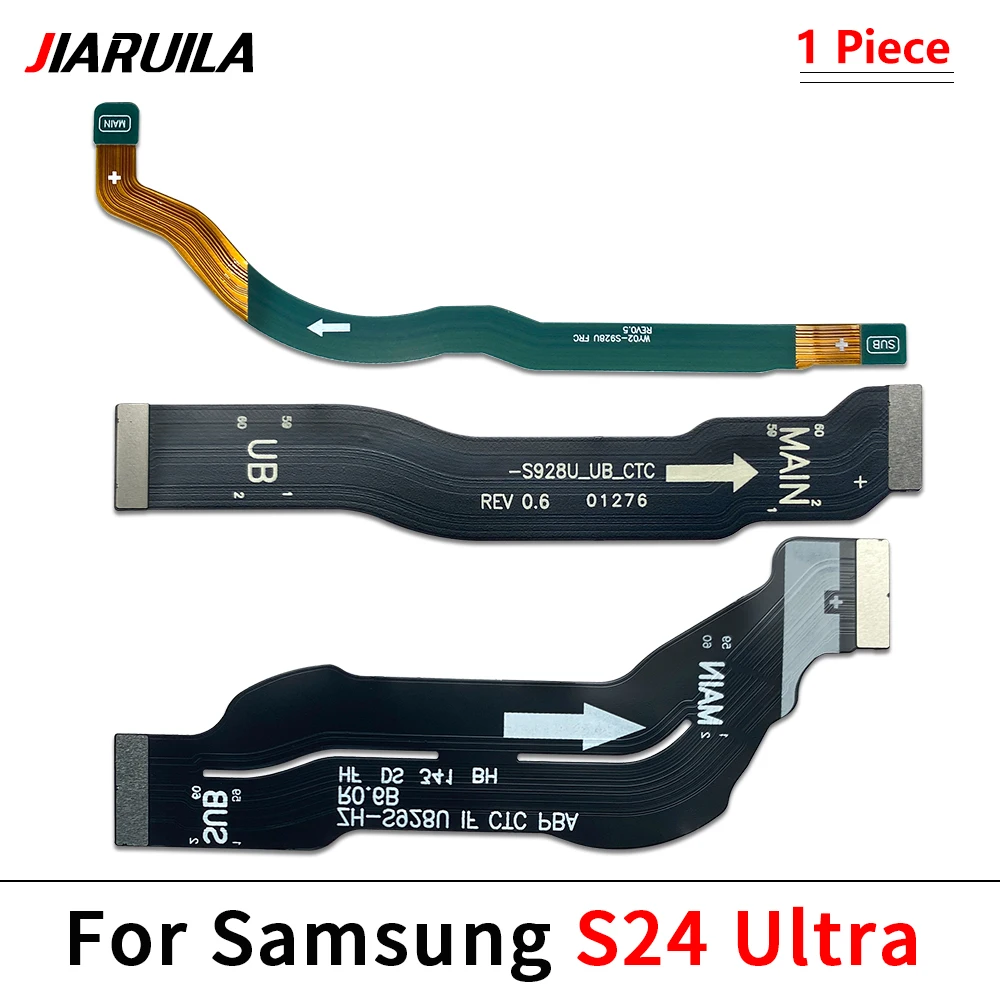 삼성 S24 플러스 울트라 USB 도크 충전 포트 메인 보드 WIFI 신호 LCD 화면 디스플레이 플렉스 케이블 커넥터 S921 S926 S928
