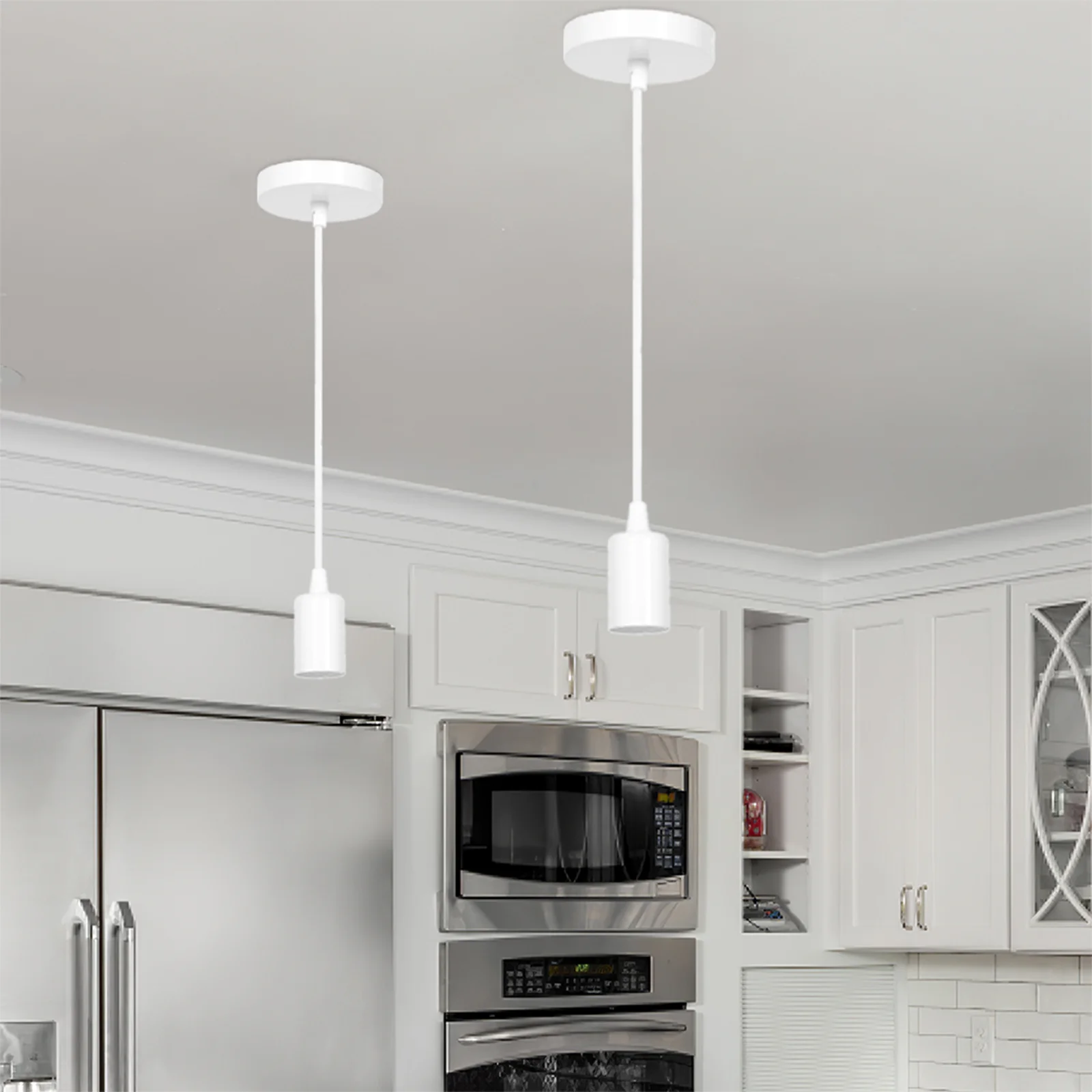 

Chandelier Components Light Bulb Vintage Bulbs Hanging Lantern Cords E27 Lamp Fixtures Ceiling Rose Fitting Lamps