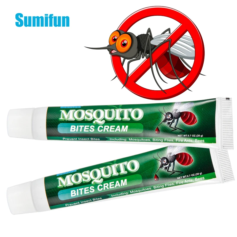 Sumifun 20g Mint Mosquito Repellent Ointment Prevent Insect Bites Cooling Cream Skin Anti Itching Health Care Medical Cream cooling oil wind oil essence