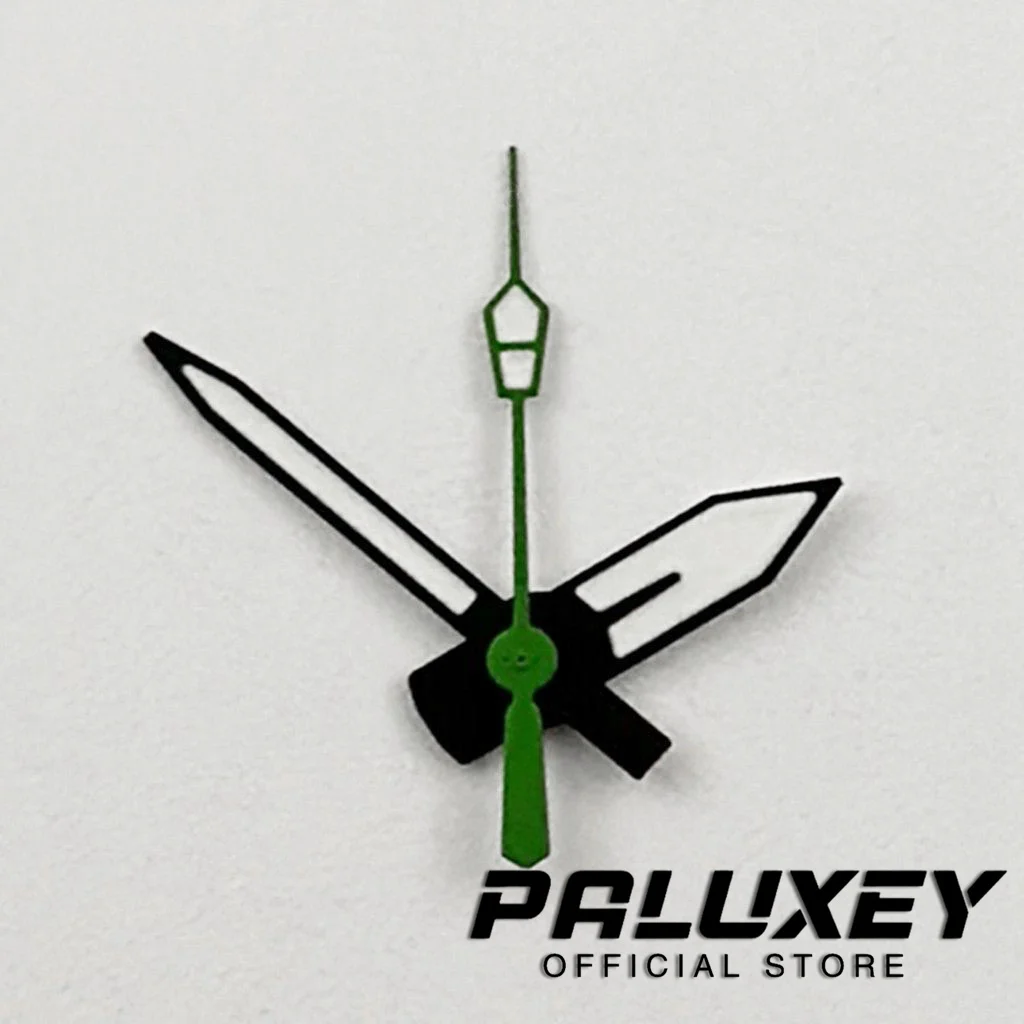 Luminous Green Watch Hands Replacement Accessory