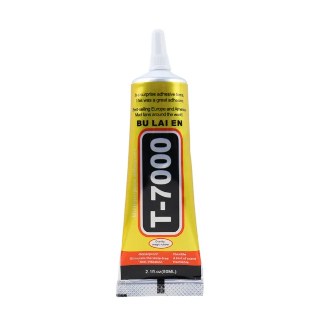 2Db 15 Ml 50 110 Bulaien T7000 Fekete Kontakt Mobiltelefon Javítás Diy Drill Matrica Univerzális Erős Ragasztó - Image 4