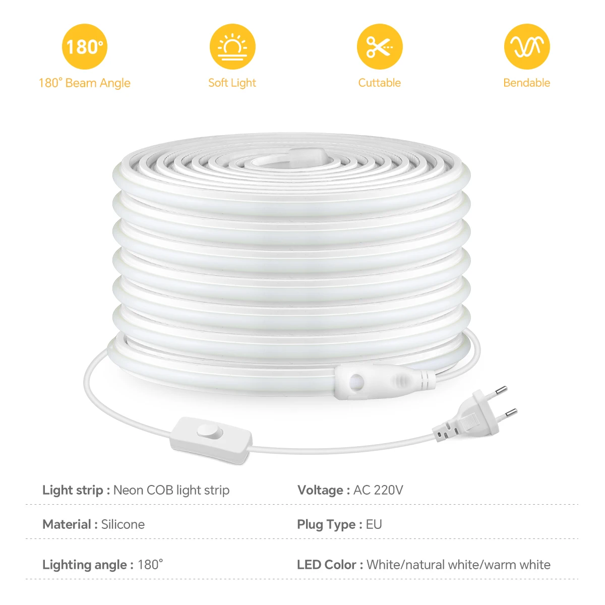 รูปสินค้า ไฟ LED ตกแต่งป้ายห้อง COB ทนทาน IP65