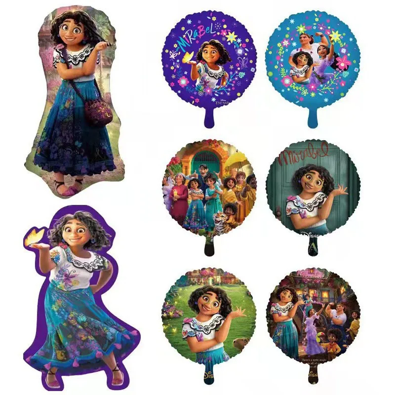 Ballons en arc thème Disney Encanto mirabo, 145 pièces, Kit de