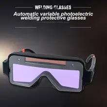 

Solar Powered Auto Darkening Welding Glasses Eye Protection Automatic Dimming UV Argon Arc Welding Goggle Welder Safety Mask