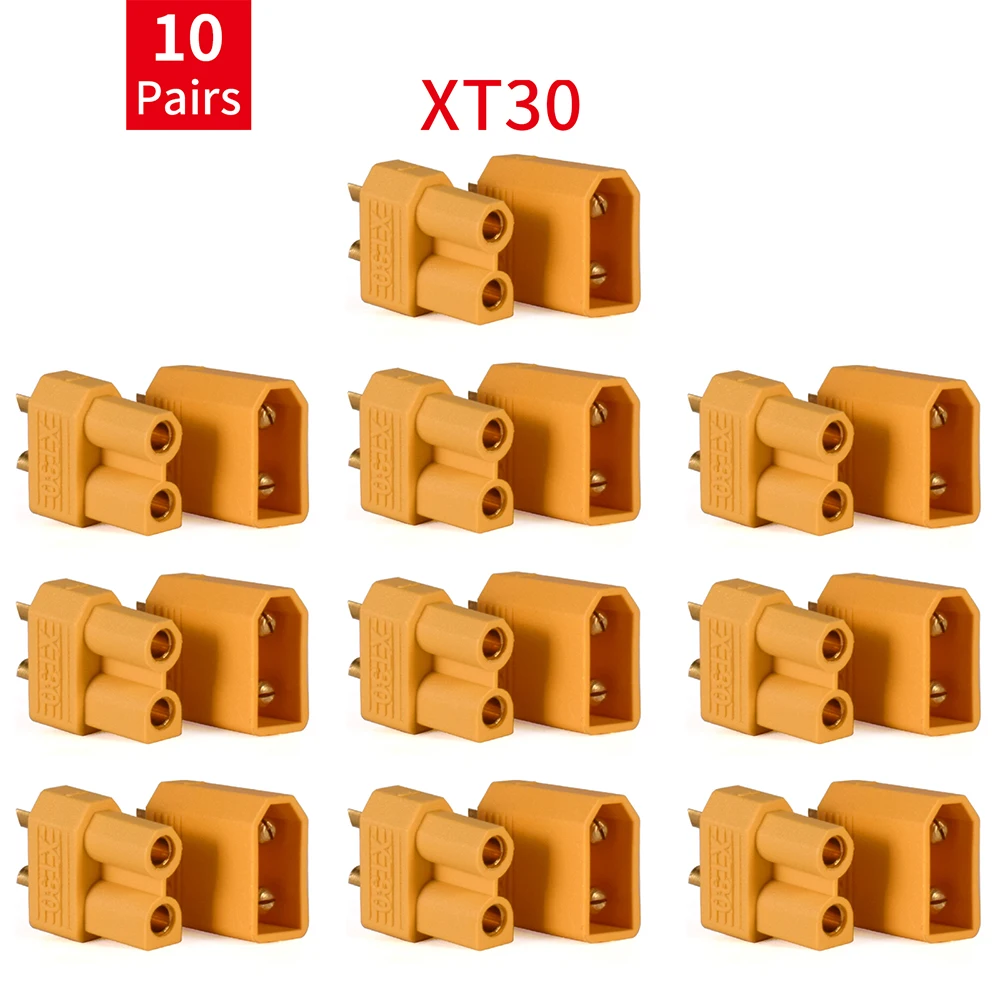 9IMOD 510 пар XT60 XT30 XT90 T-plug штекерные гнездовые разъемы Amass XT30U XT60H XT90 T штекерные разъемы для батареи Lipo RC (art.: 3920c4e8cb41f) - 3920c4e8cb41f