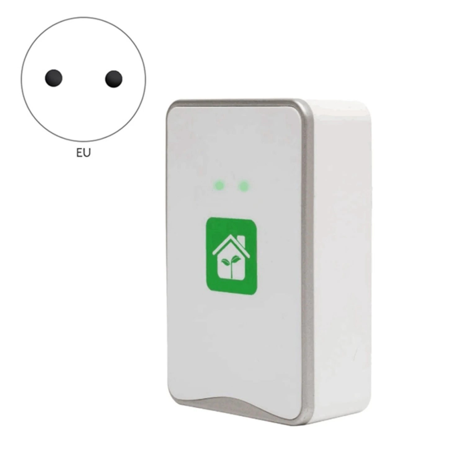 Pluggable Air Purifier Negative Ion Generator Filterless Ionizer Purifier Clean Allergens,Pollutants,Mold,Odors-EU Plug 2