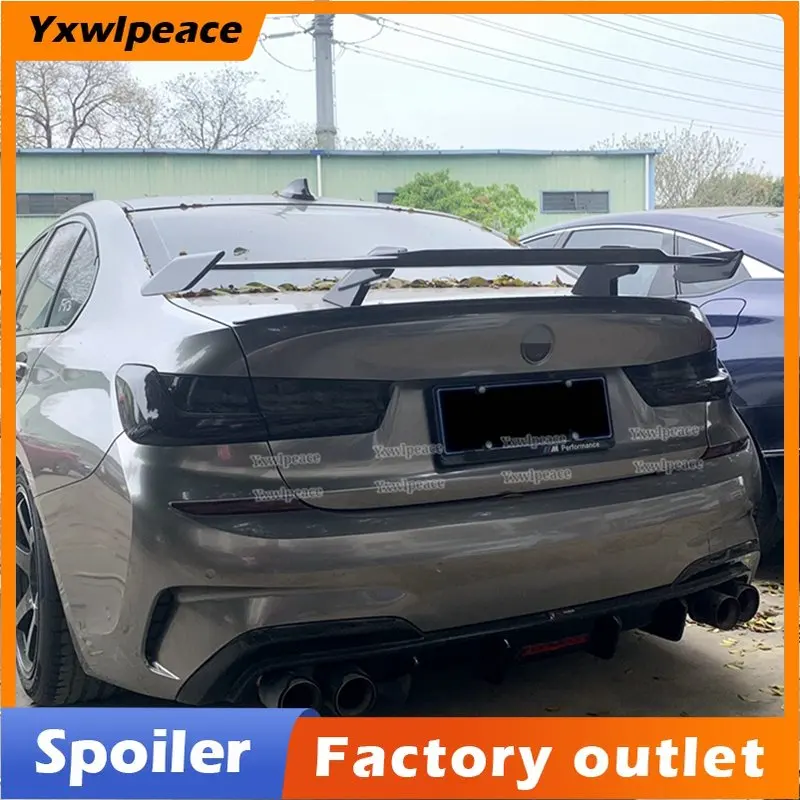 

Carbon Fiber Rear Trunk Spoiler for BMW M1 M3 M4 M5 M6 G20 G22 G23 G80 G82 G14 F32 F36 GT Style 2018 2019 2020 2021 2022