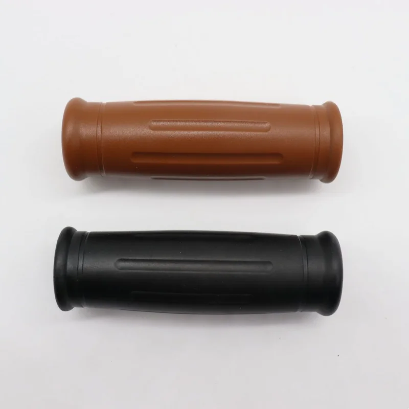 Handle Set Rubber Bicycle Grips Bike 85mm Soft Handlebar Cover For Road Bike/Fixed Gear Bike Black Brown