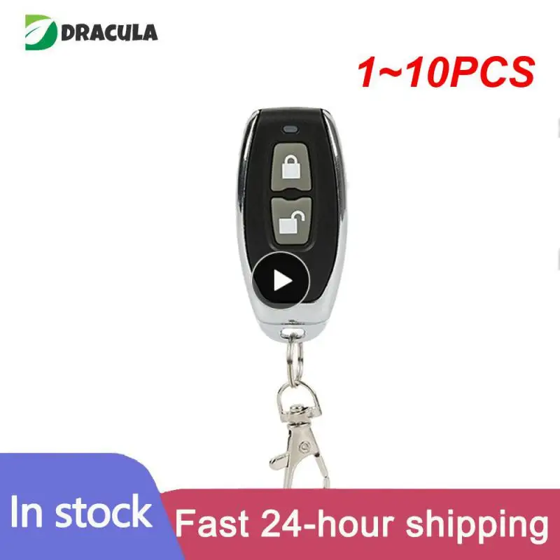 

1~10PCS Garage Remote Control 433MHz 433.92MHz Clone Fixed Code 433 MHZ Garage Door Opener Remote Copier 433.92