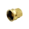 20PCS Garden Hose Fittings Threaded Swivel 3/4 Inch Ght to 1/2 Inch Npt Water Hose Adapter Fitting with Rubber Gasket 1