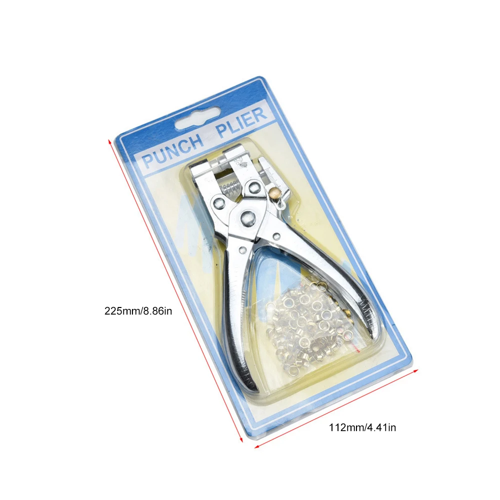 Hand Riveting Gun Installation Tool Leverage Pliers Metal Stomatal Rivet For Leather Belt Hole Punch Plier