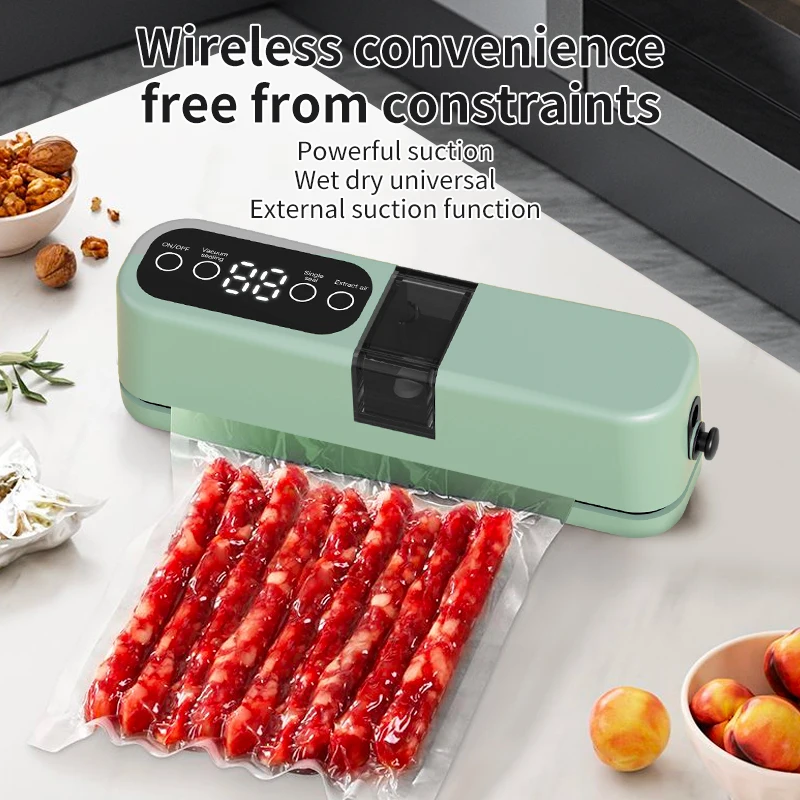 Multi Functional Food Vacuum Sealer For Preservation Packaging