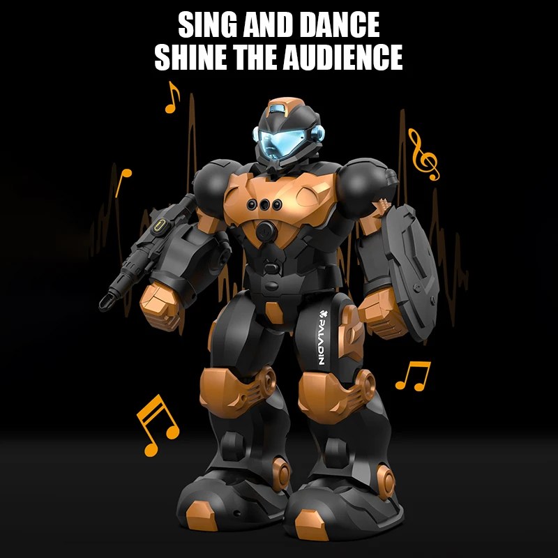 Intelligent RC Robot Gesture Sensing Remote Control Voice Programming Singing Dancing Electric Model Kid Toy Christmas Gift