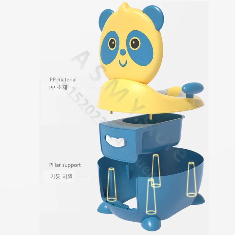 Children's potty for 1-7 years old/ Cute shape baby seat Easy to clean baby potty potty/ Safe trainer seat for boys and girls 5