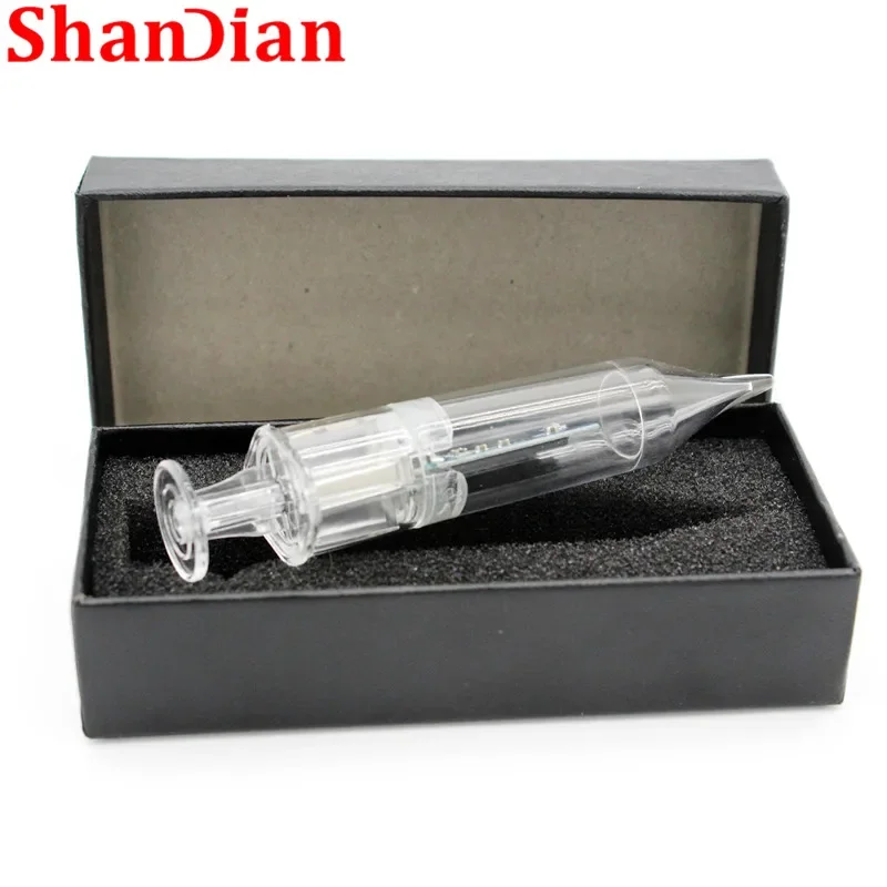 SHANDIANPlasticSyringeUSB20FlashDrive4GB8GB16GB32GB64GBPen