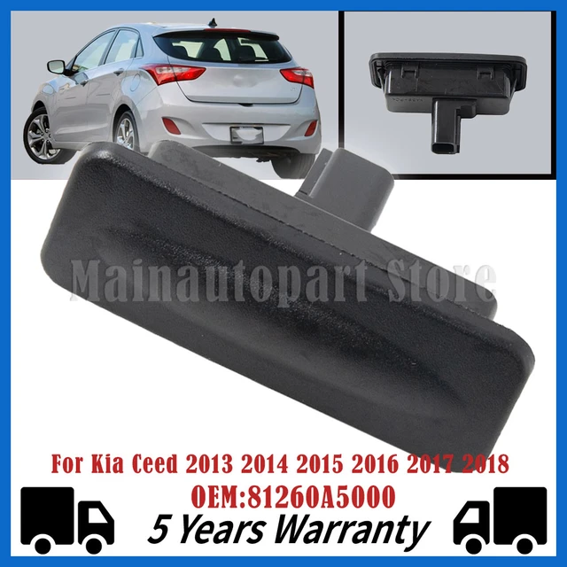 OEM # 81260-A5000 81260A5000 Tailgate Handle Boot Release Button For  Hyundai I30 Elantra Kia Ceed Door Handle Trunk lock Switch - AliExpress