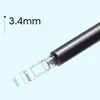 0.38mm 1 Fountain Pen +10 Refills Set Black Blue Red Ink EF Nib Student School Office Stationary Refillable Writing Supplies 5