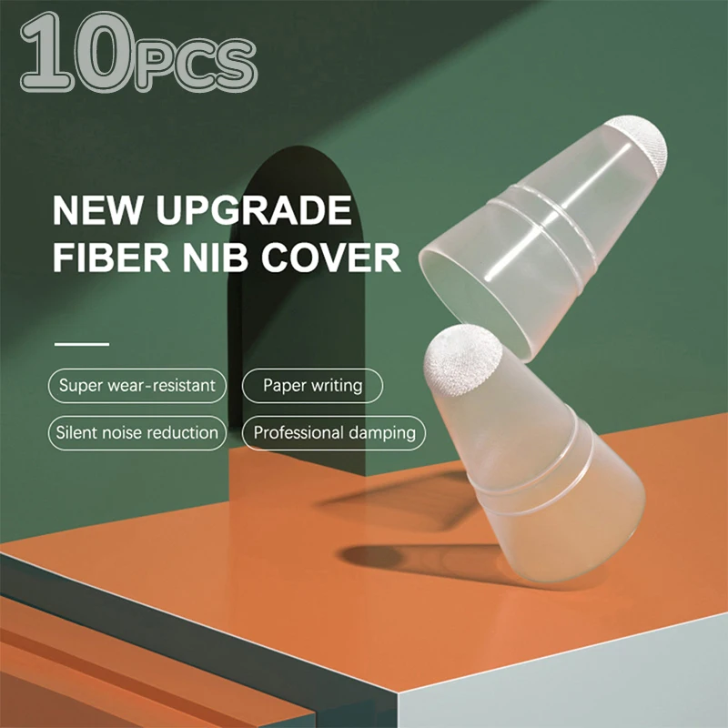 Stilo Pen Tip Cover Per Apple Pencil 1/2 Gen Fiber Sostituzione Tip Case Nib Cover Protettiva Per Huawei M-Pencil 1/2
