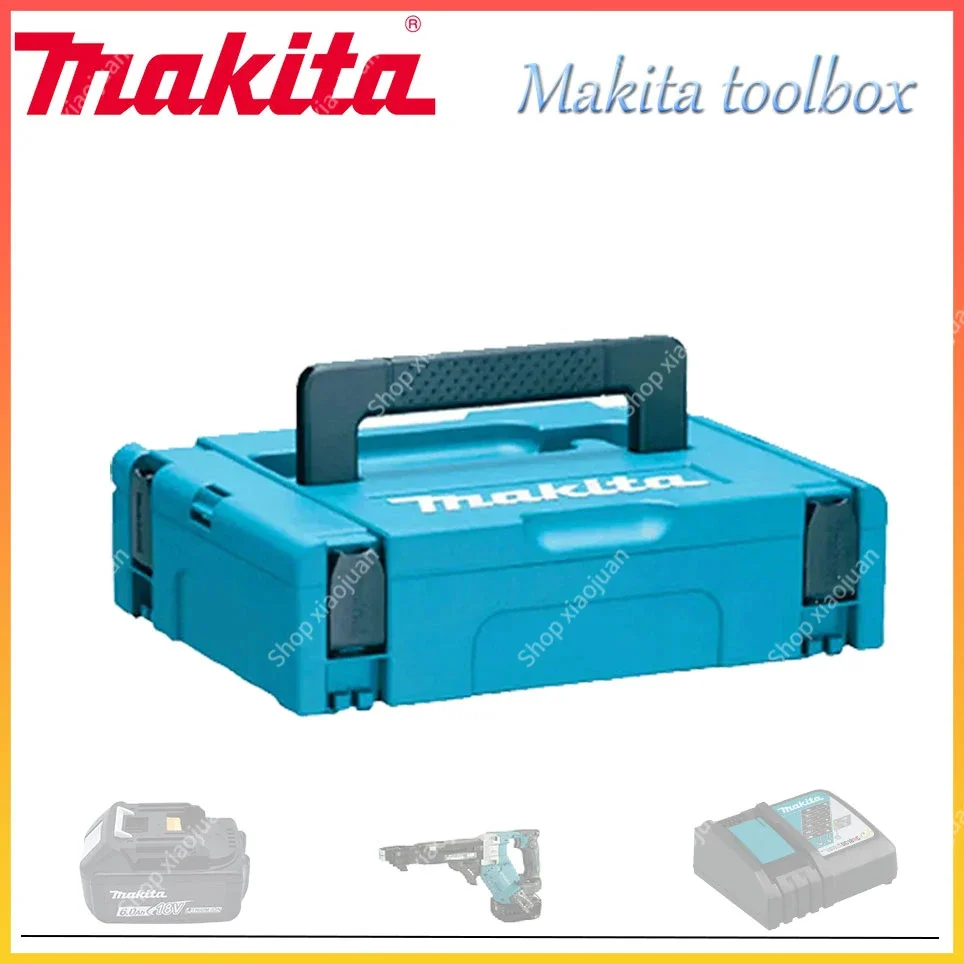 

Makita Makpac Stapelen Connector Tool Case Type 1 396X296X105 Voor DA331D DF030D DF330D HP330D TD090D TW100D HP1631 HP1640
