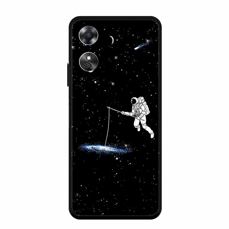 Cool Animal Design Black Edge Silicone Soft Phone Cover Case