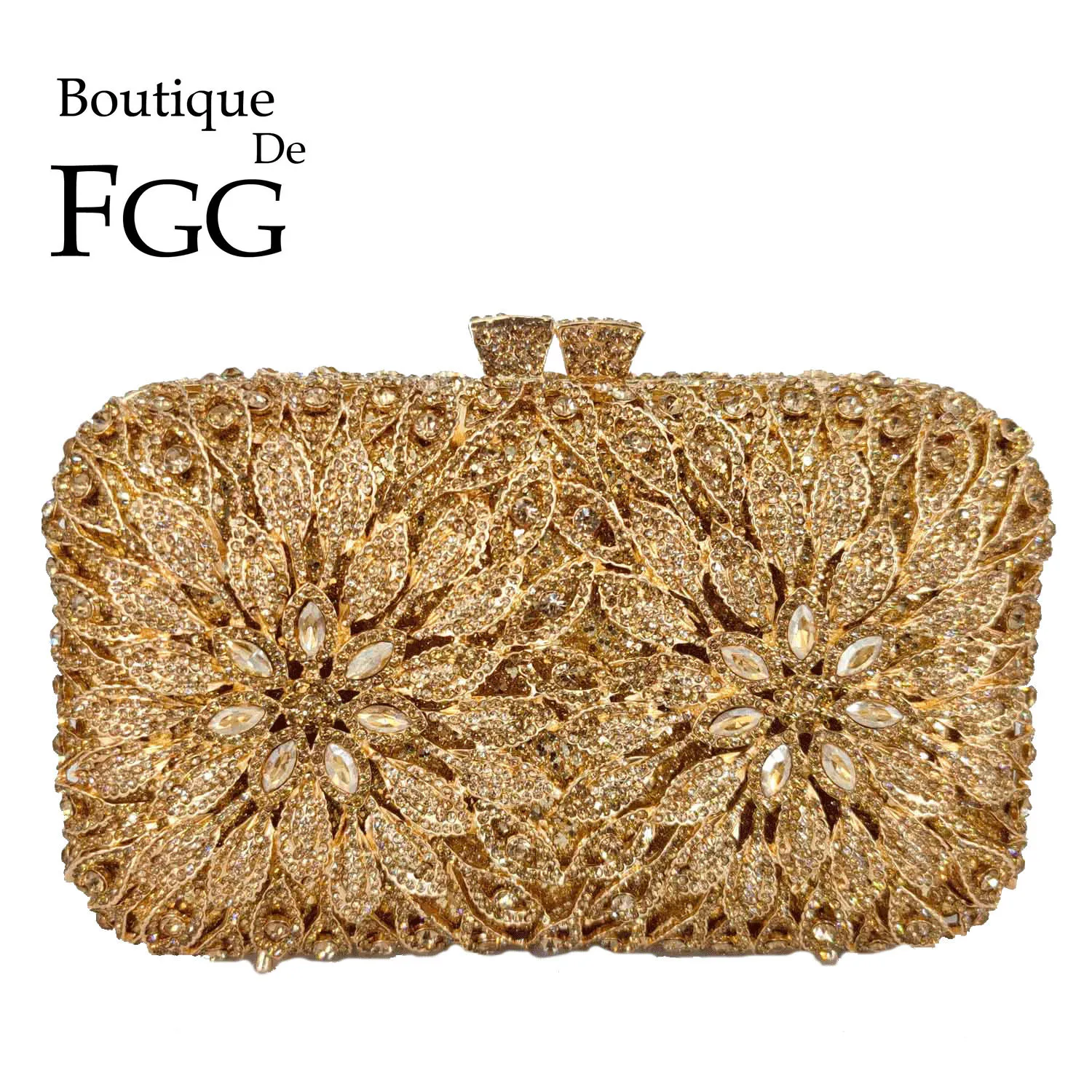 

Boutique De FGG ослепительный женский цветочный клатч вечерние сумки Свадебный Цветочный Женский кошелек для вечеринки