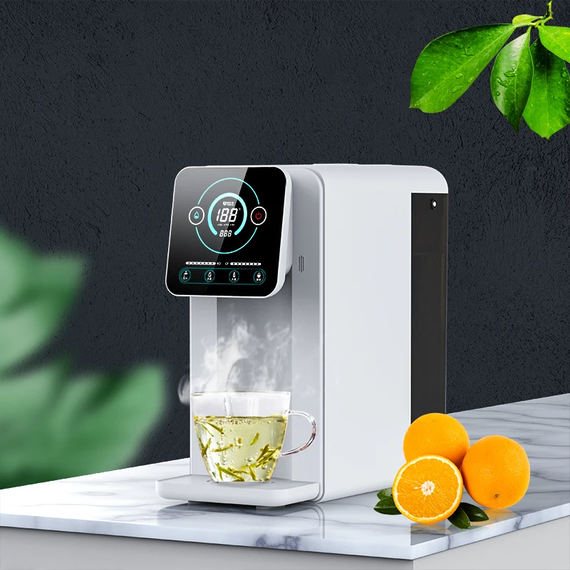 Ro Water Purifier Dispenser , Alkaline Instant Hot Desktop Water Dispenser With RO