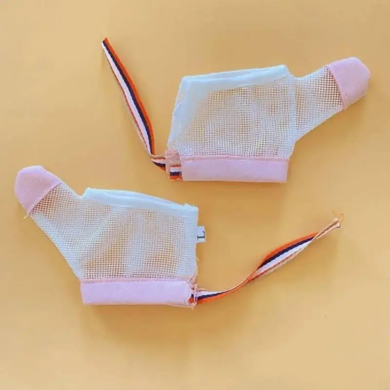 1 Pair of Baby Gloves for Infants Prevent Finger Sucking Reusable Mesh Children's Anti Biting Thumb Stopping Addiction