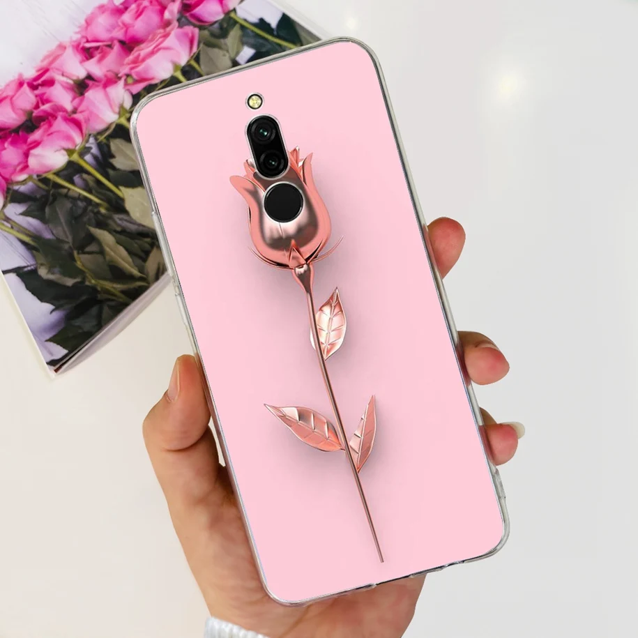For Redmi 8 Xiaomi Redmi 8A Case phone case phone protector cover Shockproof Phone Cover Fashion Marble Heart Soft Bumper Xiaomi 8A Pro Redmi8 Capa