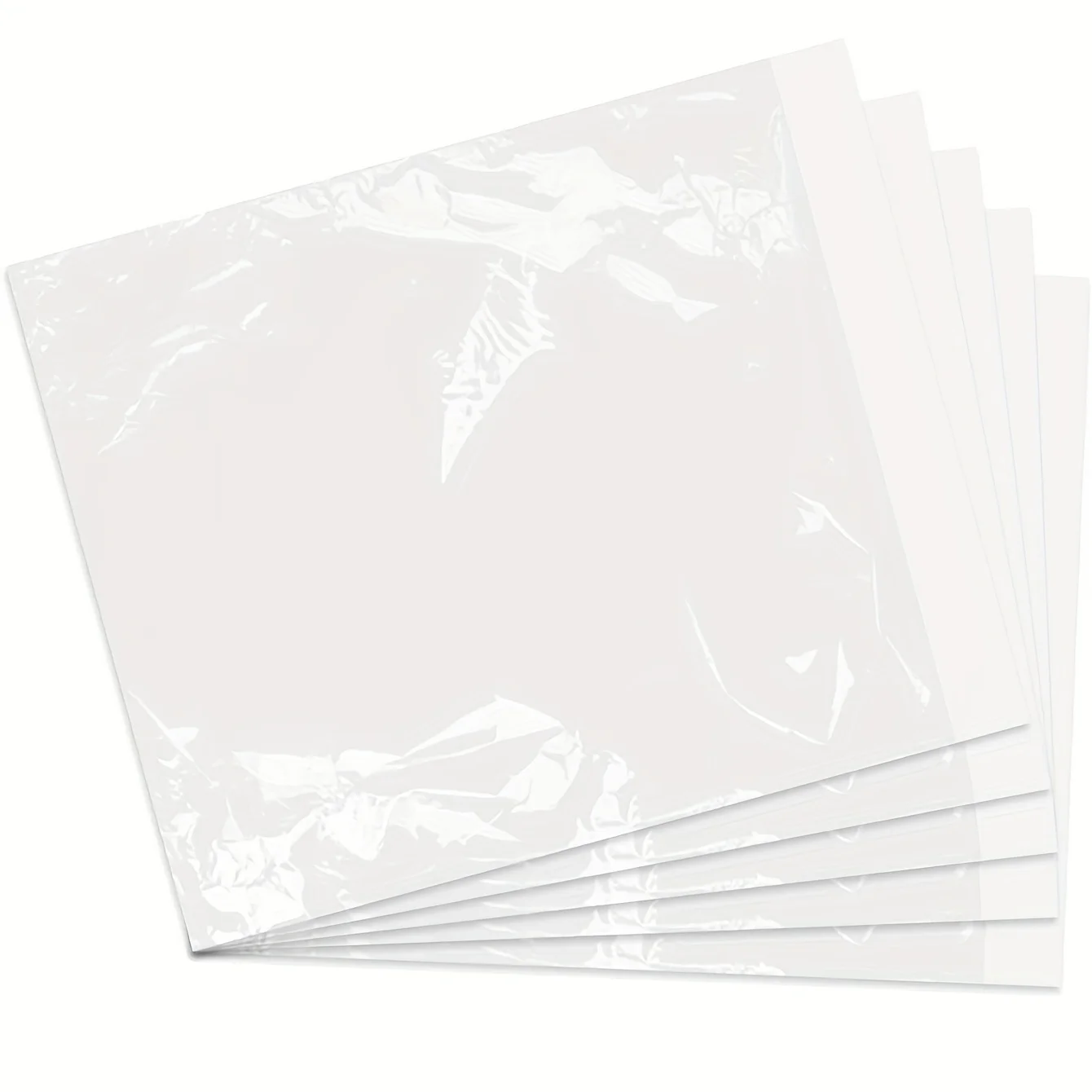 50pcs 15cmx 22cm Clear Adhesive Top Loading Packing List Clear Shipping Pouches,Mailing/Shipping Label Envelopes