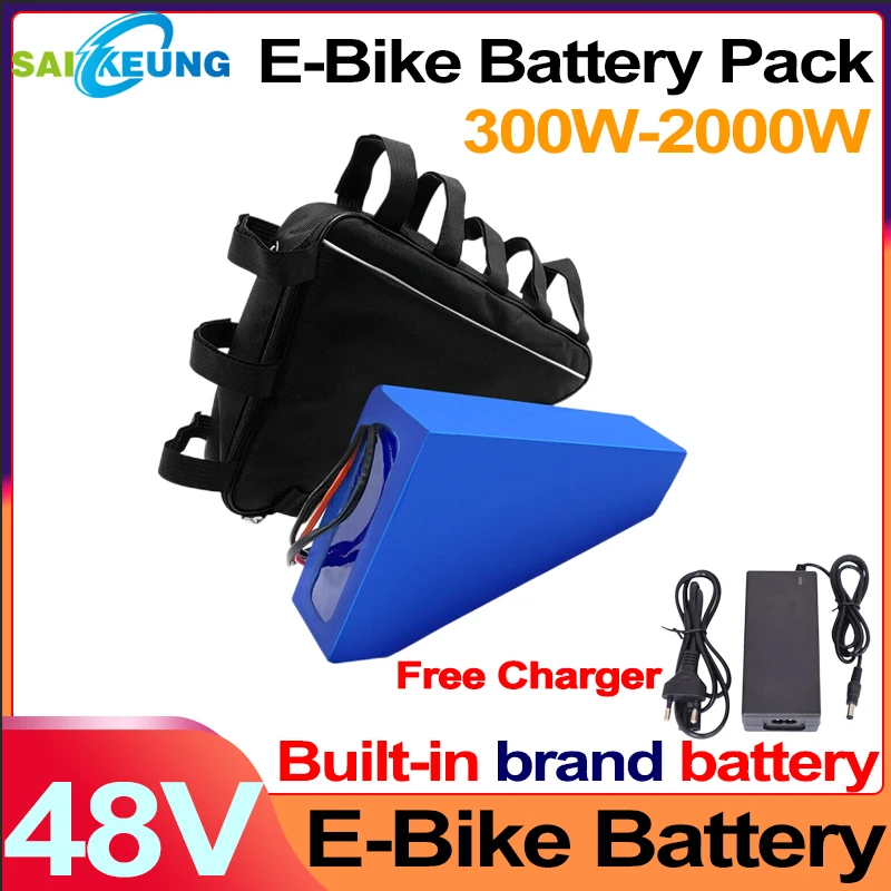 

Original 48V 20ah Battery Bafang 40ah 1500W High Power Battery 24ah Battery Ebike 48V 30ah Lithium Battery 50ah 2000W Ebike Kit