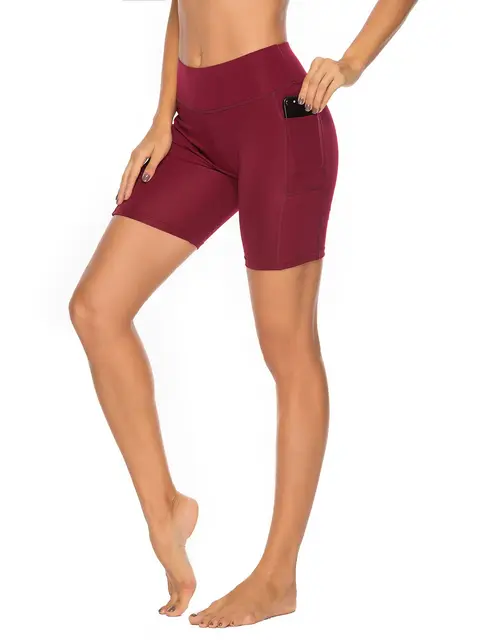 shorts-wine-red