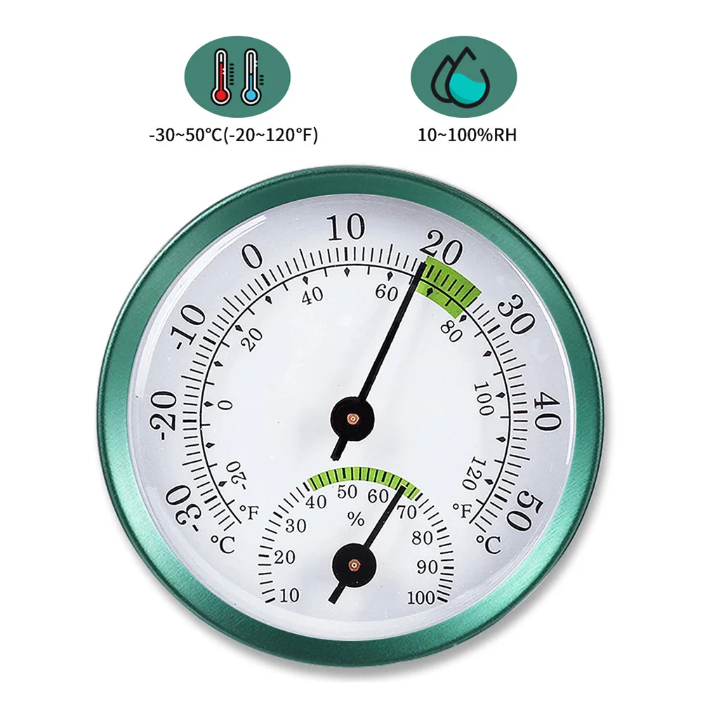 4-Pack Mini Digital Hygrometer Thermometer Gauge Temperature Humidity Meter For Greenhouse Humidor Incubator Terrarium