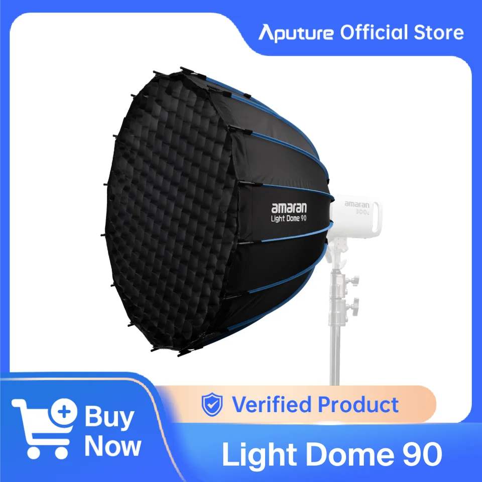 Light Box Studio Light Amaran Light Dome 90 Softbox,One-snap Quick