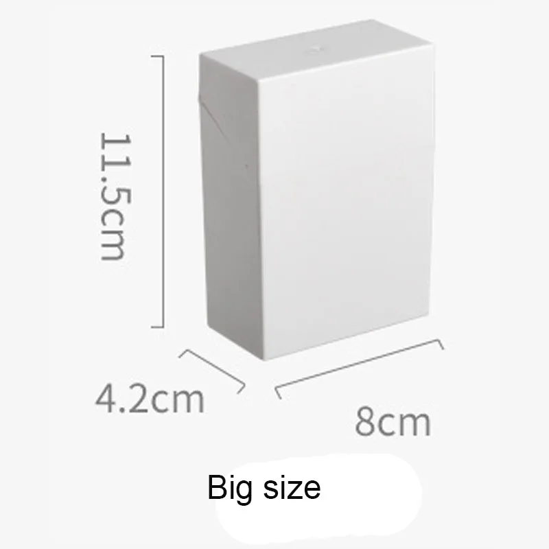 SKYSONIC INS ABS White Storage Box Multifunctional Dustproof Organizer Photocards, Stationerry,Make Up Sorting Flip Holder Suppl 2
