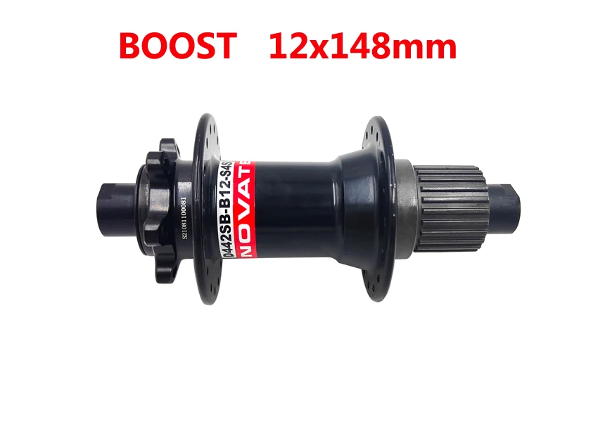 BOOST Novatec Bike Hub D041/D442SB MTB Bicycle Freehub Cassette MS