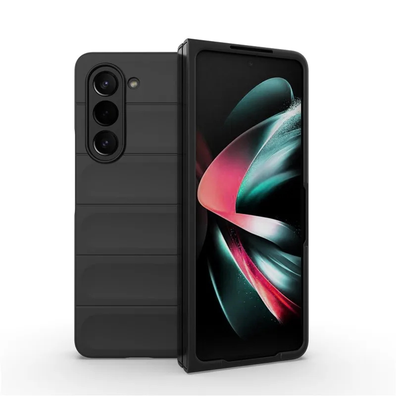 Per Samsung Galaxy Z Fold5 Cover Per Samsung Galaxy Z Fold5 Fold4 Fold3 5G Custodia In Gomma Antiurto Morbida Da 7.6 Pollici Paraurti In Silicone