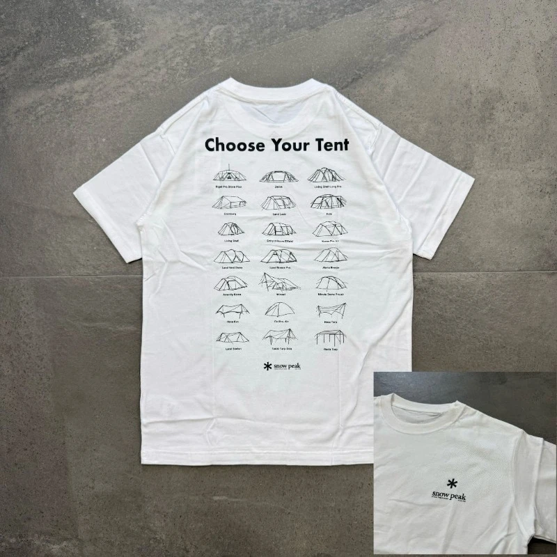 Korean Trendy Brand Summer New Print Outdoor Camping Leisure
