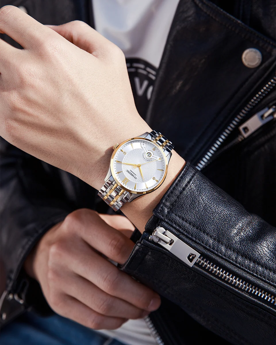 STARKING Men's 9015 Movement Luxury Watch Men's Mechanical