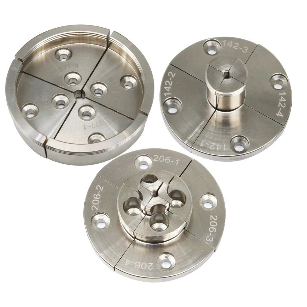 Step Jaw For 4&quot Scroll Chuck Chrome Plated Wood Lathe 4-Jaws Self Centering Woodworking Machine Tools Accessories |